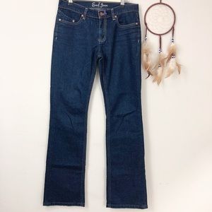EARL Jeans Bootcut Dark Blue Size 27
